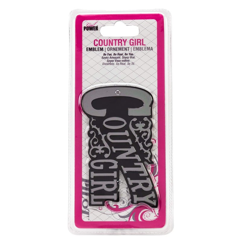 Pilot Automotive IP-3177 Easy Stick-On Country Girl Emblem, 1 Pack - Image 4